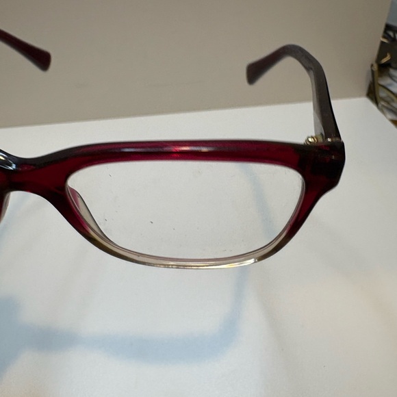 Coach Eyeglasses Frames HC6089 / 5484 (Red Sand Gradient) 51•16•135 - Picture 11 of 11